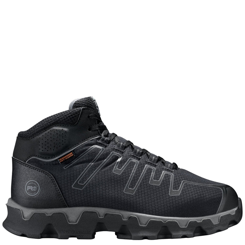 Cargue la imagen en el visor de la galería, Men&#39;s Powertrain Sport Met Guard Alloy Toe Work Boot - Black - Fearless Outfitters
