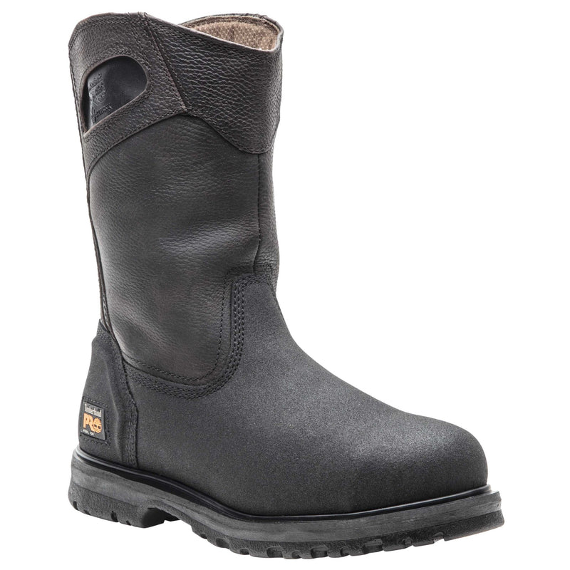 Cargue la imagen en el visor de la galería, Men&#39;s PowerWelt Pull-On Steel Toe Wellington Work Boot - Brown - Fearless Outfitters
