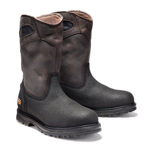 Men's PowerWelt Pull On Steel Toe Work Boot - Fearless Outfitters