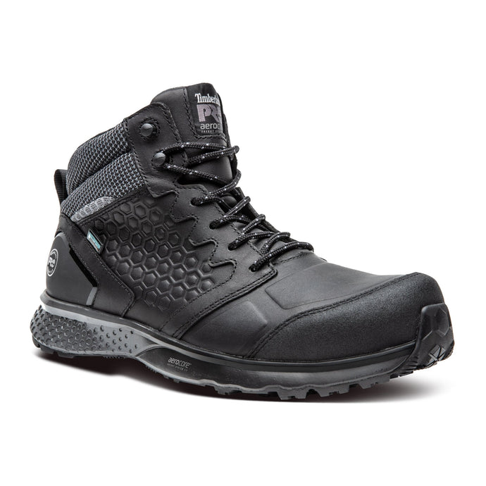 Men's Reaxion Composite Toe Waterproof Work Sneaker - Black - Fearless Outfitters