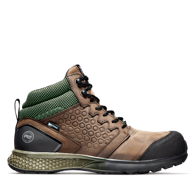 Cargue la imagen en el visor de la galería, Men&#39;s Reaxion Composite Toe Waterproof Work Sneaker - Fearless Outfitters
