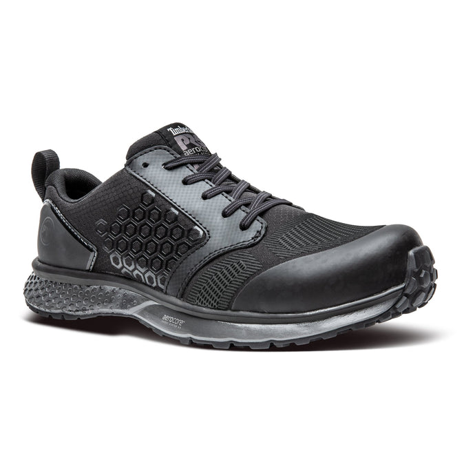 Men's Reaxion Composite Toe Work Sneaker - Black - Fearless Outfitters