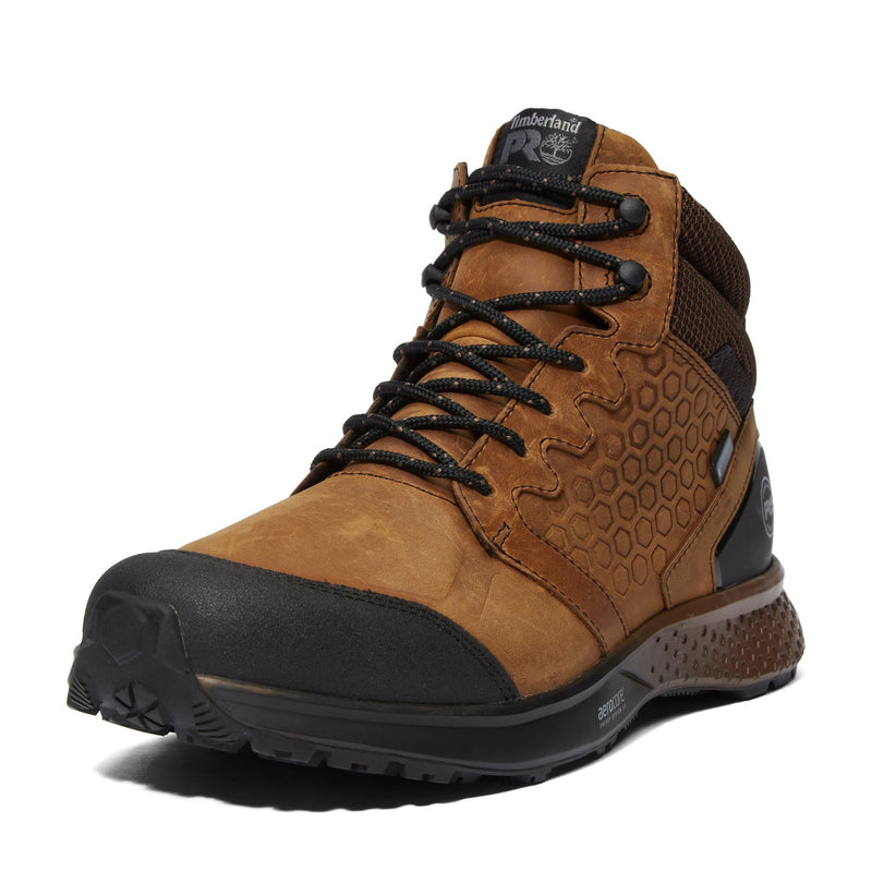 Cargue la imagen en el visor de la galería, Men&#39;s Reaxion Waterproof Soft-Toe Hiker Work Boots - Fearless Outfitters
