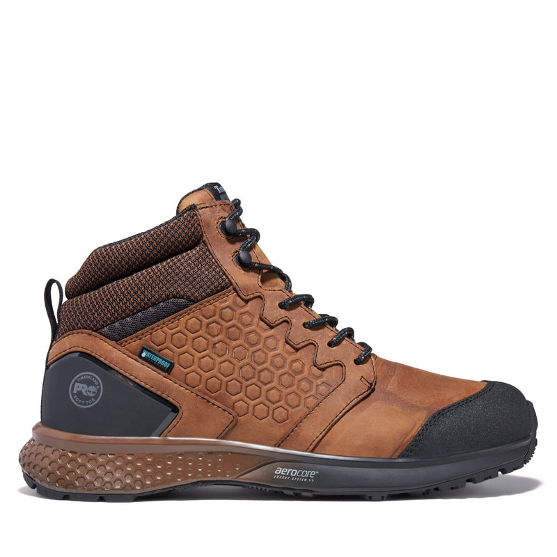 Cargue la imagen en el visor de la galería, Men&#39;s Reaxion Waterproof Soft-Toe Hiker Work Boots - Fearless Outfitters
