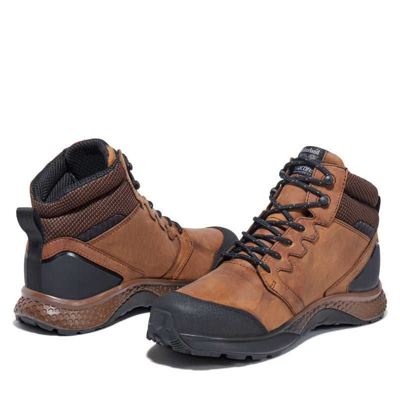 Cargue la imagen en el visor de la galería, Men&#39;s Reaxion Waterproof Soft-Toe Hiker Work Boots - Fearless Outfitters
