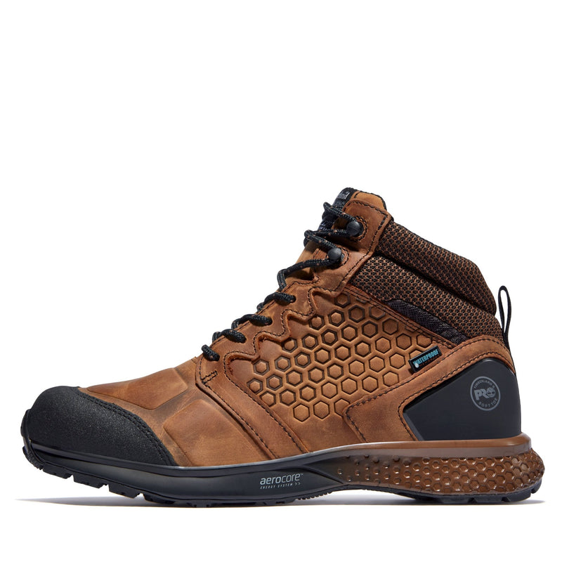 Cargue la imagen en el visor de la galería, Men&#39;s Reaxion Waterproof Soft-Toe Hiker Work Boots - Fearless Outfitters
