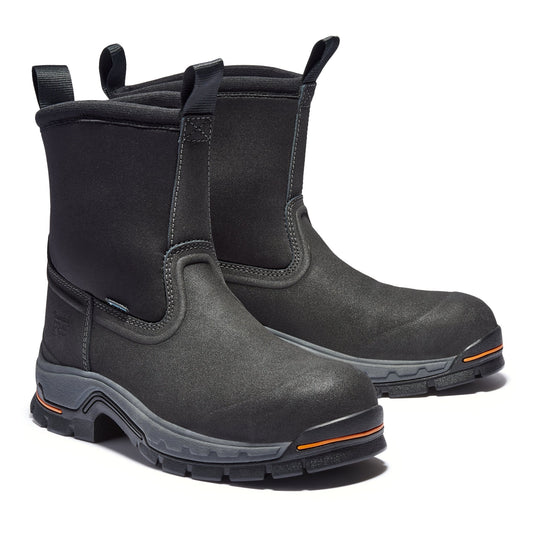 Men's Stockdale Pull On Alloy Toe Waterproof Work Boot - Fearless Outfitters