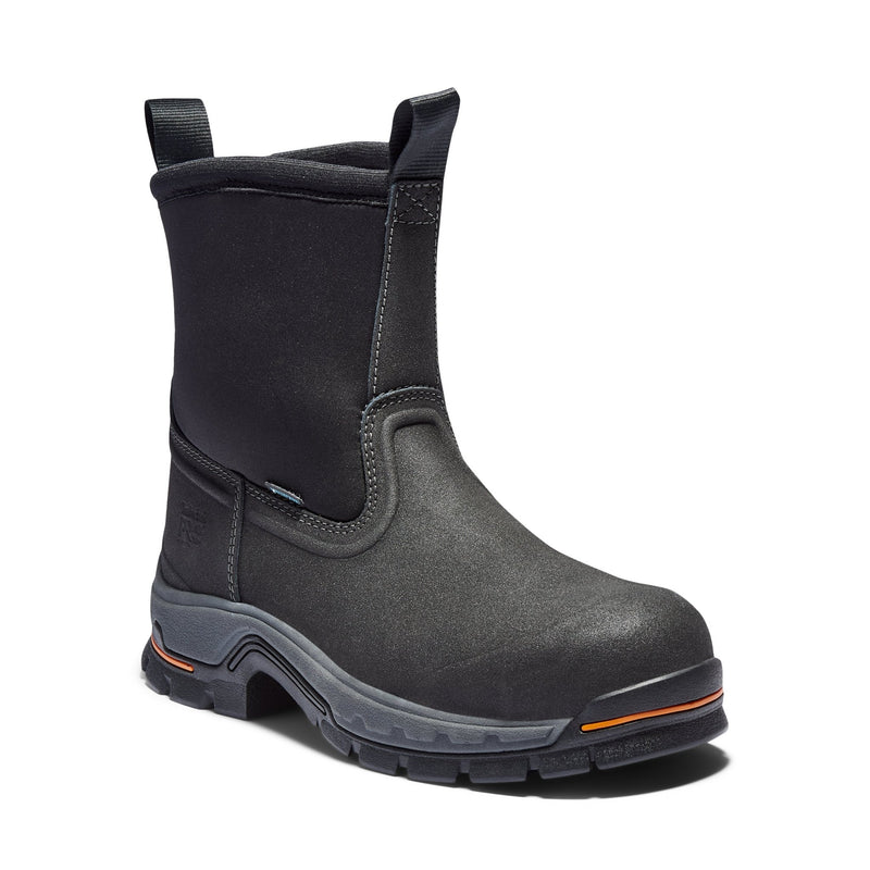 Cargue la imagen en el visor de la galería, Men&#39;s Stockdale Pull On Alloy Toe Waterproof Work Boot - Fearless Outfitters
