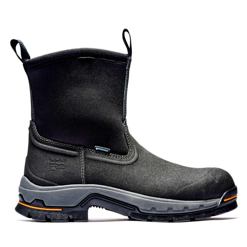 Cargue la imagen en el visor de la galería, Men&#39;s Stockdale Pull On Alloy Toe Waterproof Work Boot - Fearless Outfitters
