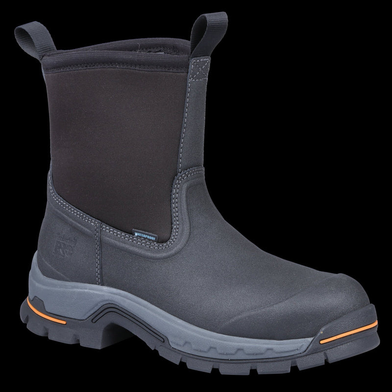 Cargue la imagen en el visor de la galería, Men&#39;s Stockdale Pull On Alloy Toe Waterproof Work Boot - Fearless Outfitters
