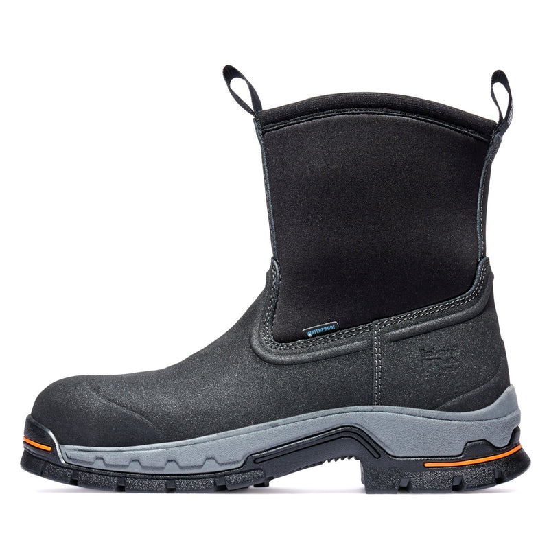 Cargue la imagen en el visor de la galería, Men&#39;s Stockdale Pull On Alloy Toe Waterproof Work Boot - Fearless Outfitters
