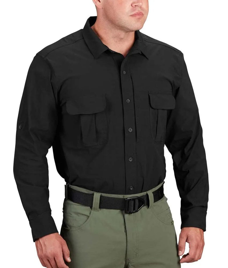 Cargue la imagen en el visor de la galería, Men&#39;s Summerweight Tactical Shirt - Long Sleeve - Fearless Outfitters
