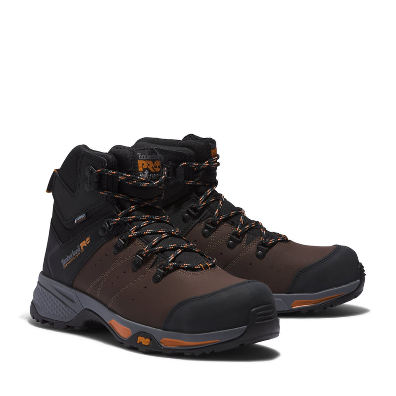 Cargue la imagen en el visor de la galería, Men&#39;s Switchback Composite Toe Waterproof Work Boot - Fearless Outfitters
