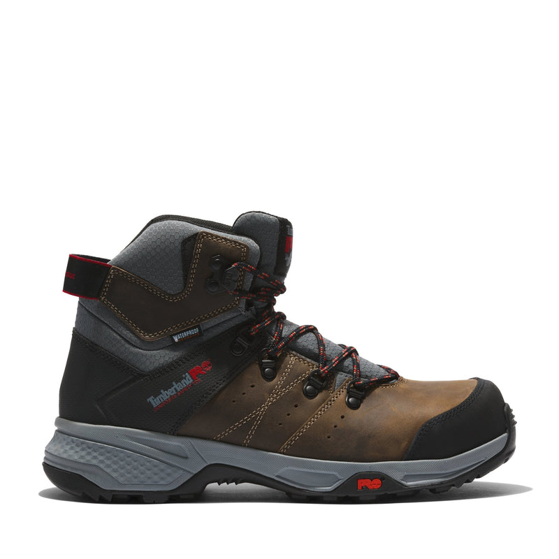 Cargue la imagen en el visor de la galería, Men&#39;s Switchback Composite Toe Waterproof Work Boot - Fearless Outfitters
