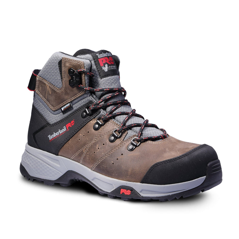 Cargue la imagen en el visor de la galería, Men&#39;s Switchback Composite Toe Waterproof Work Boot - Fearless Outfitters
