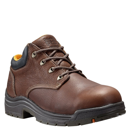 Men's TiTAN Casual Alloy Toe Work Shoe - Brown - Fearless Outfitters