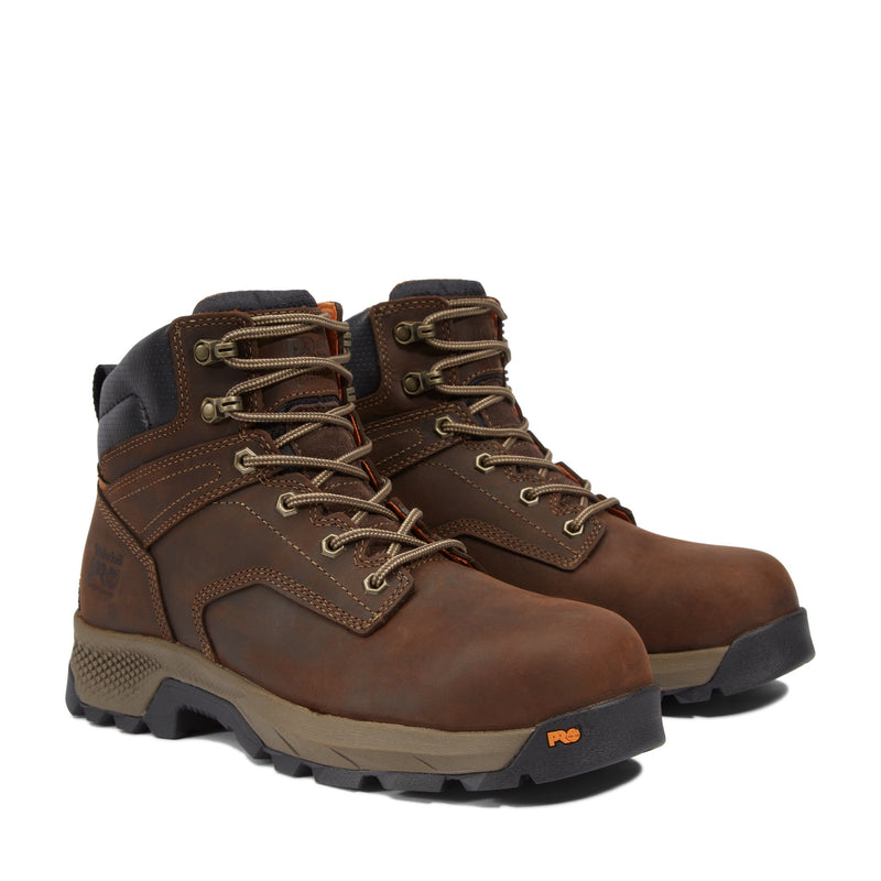 Cargue la imagen en el visor de la galería, Men&#39;s TiTAN® EV 6-Inch Comp-Toe Work Boots - Fearless Outfitters
