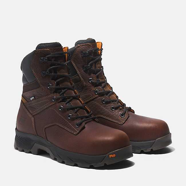 Cargue la imagen en el visor de la galería, Men&#39;s, Titan EV 8in Comp Toe Waterproof Boot - Fearless Outfitters
