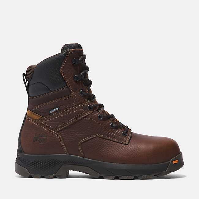 Cargue la imagen en el visor de la galería, Men&#39;s, Titan EV 8in Comp Toe Waterproof Boot - Fearless Outfitters
