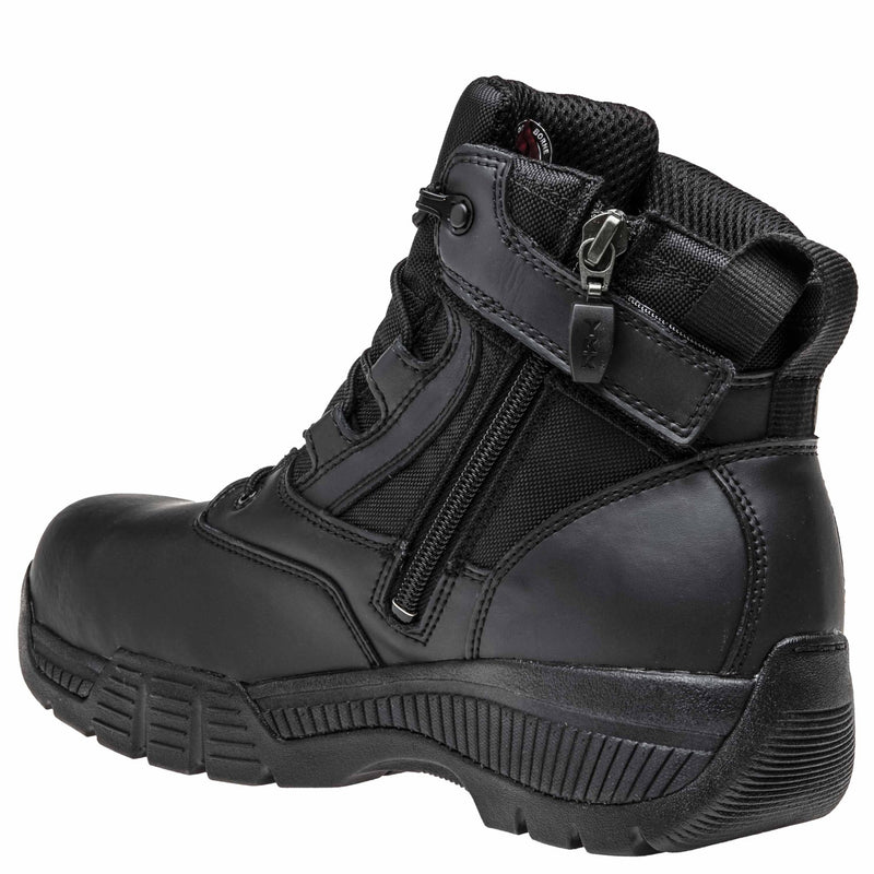 Cargue la imagen en el visor de la galería, Men&#39;s Valor™ Duty 6-Inch Waterproof Side-Zip Comp-Toe Boots - Fearless Outfitters
