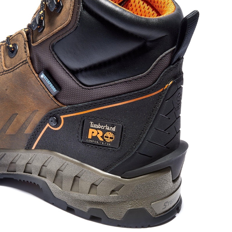 Cargue la imagen en el visor de la galería, Men&#39;s Work Summit 6-Inch Waterproof Comp-Toe Work Boots - Fearless Outfitters
