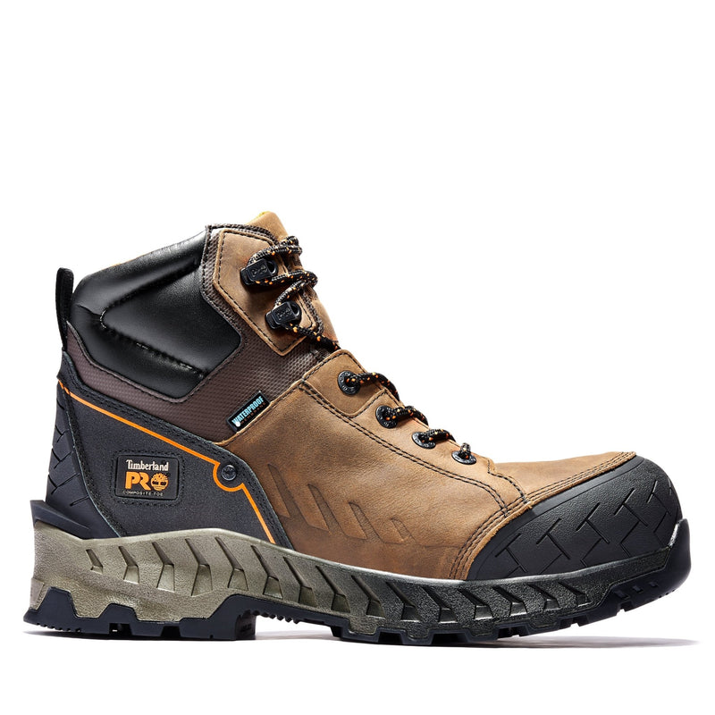 Cargue la imagen en el visor de la galería, Men&#39;s Work Summit 6-Inch Waterproof Comp-Toe Work Boots - Fearless Outfitters
