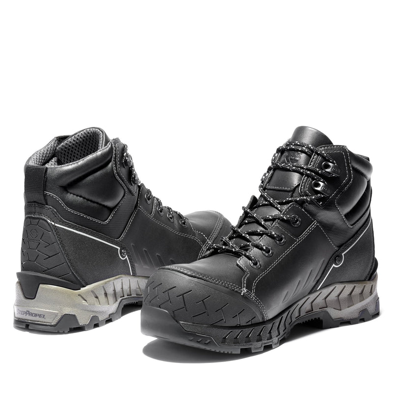 Cargue la imagen en el visor de la galería, Men&#39;s Work Summit 6-Inch Waterproof Comp-Toe Work Boots - Fearless Outfitters
