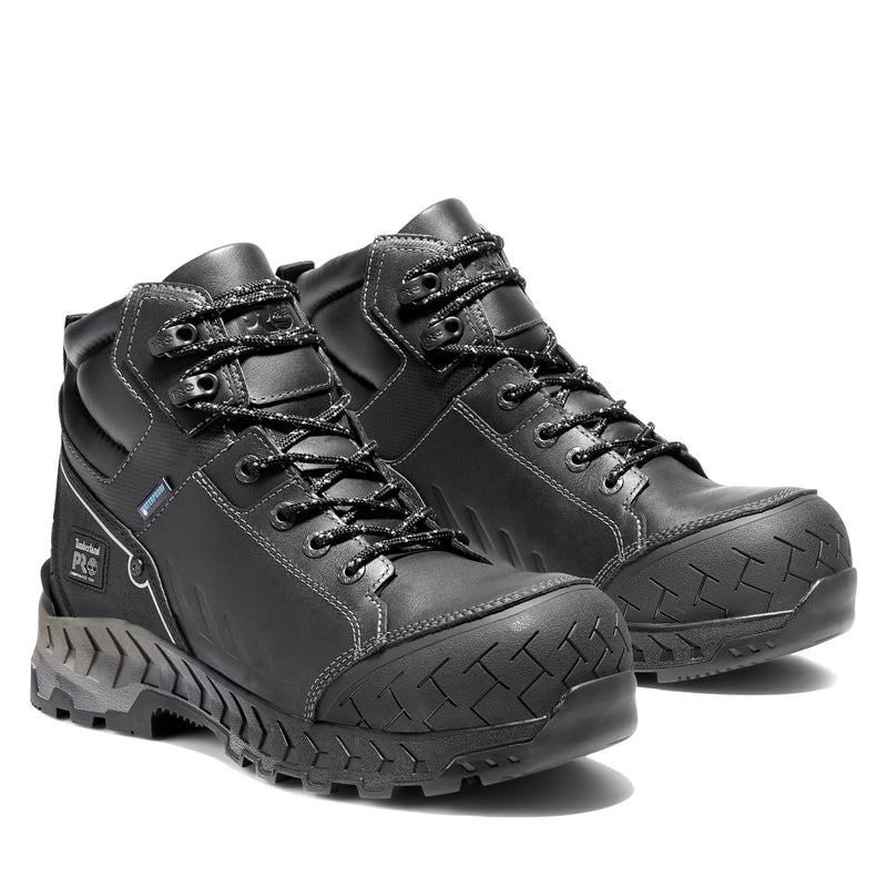 Cargue la imagen en el visor de la galería, Men&#39;s Work Summit 6-Inch Waterproof Comp-Toe Work Boots - Fearless Outfitters
