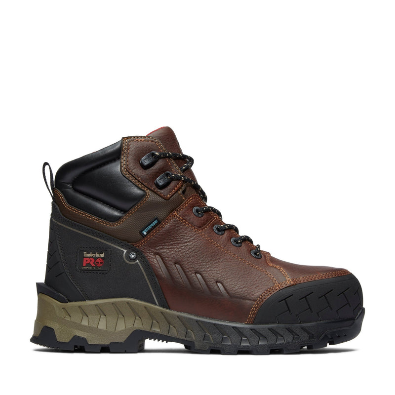 Cargue la imagen en el visor de la galería, Men&#39;s Work Summit 6-Inch Waterproof Insulated Comp-ToeWork Boots - Fearless Outfitters
