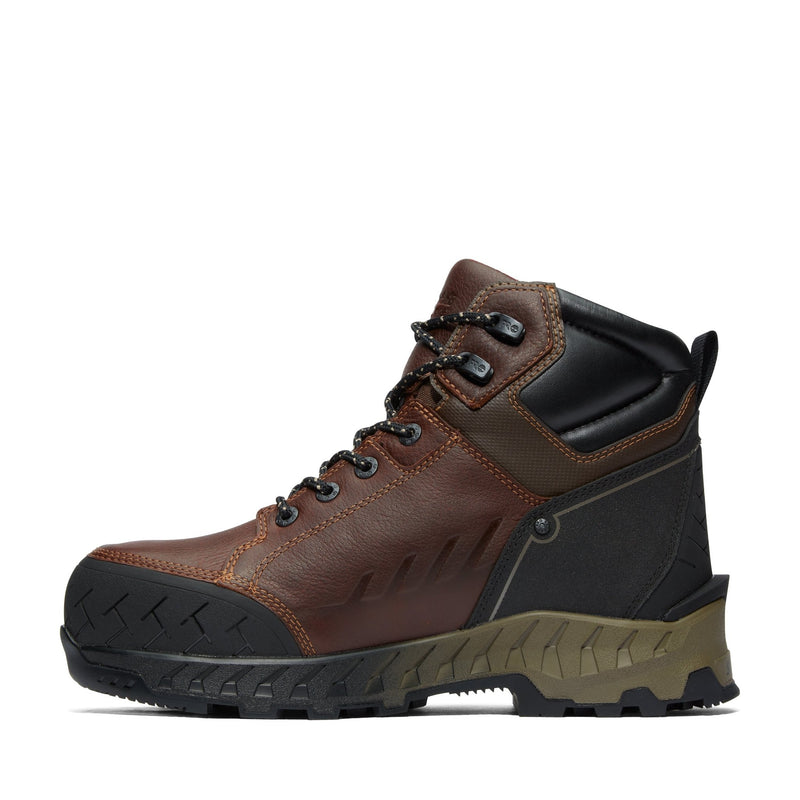 Cargue la imagen en el visor de la galería, Men&#39;s Work Summit 6-Inch Waterproof Insulated Comp-ToeWork Boots - Fearless Outfitters
