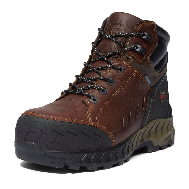 Cargue la imagen en el visor de la galería, Men&#39;s Work Summit 6-Inch Waterproof Insulated Comp-ToeWork Boots - Fearless Outfitters
