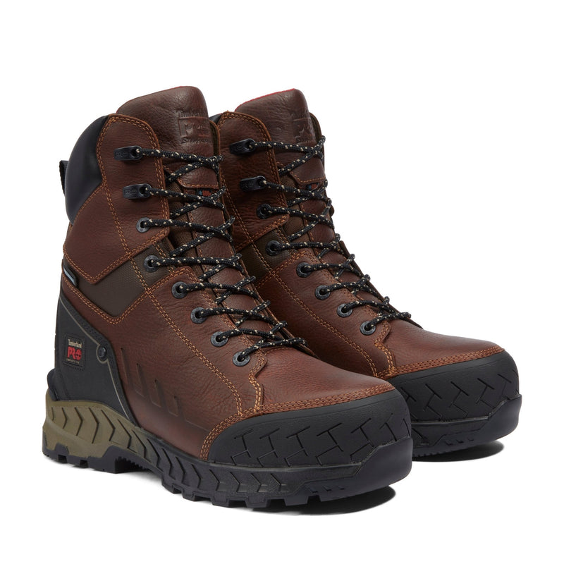 Cargue la imagen en el visor de la galería, Men&#39;s Work Summit 8-Inch Waterproof Insulated Composite-Toe Work Boot - Fearless Outfitters
