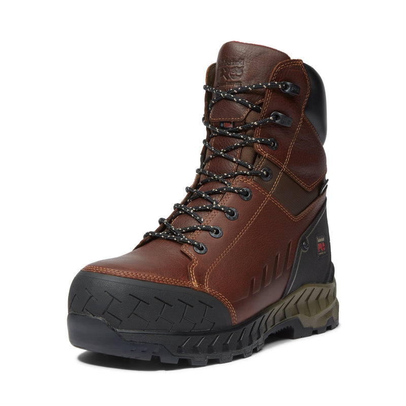 Cargue la imagen en el visor de la galería, Men&#39;s Work Summit 8-Inch Waterproof Insulated Composite-Toe Work Boot - Fearless Outfitters
