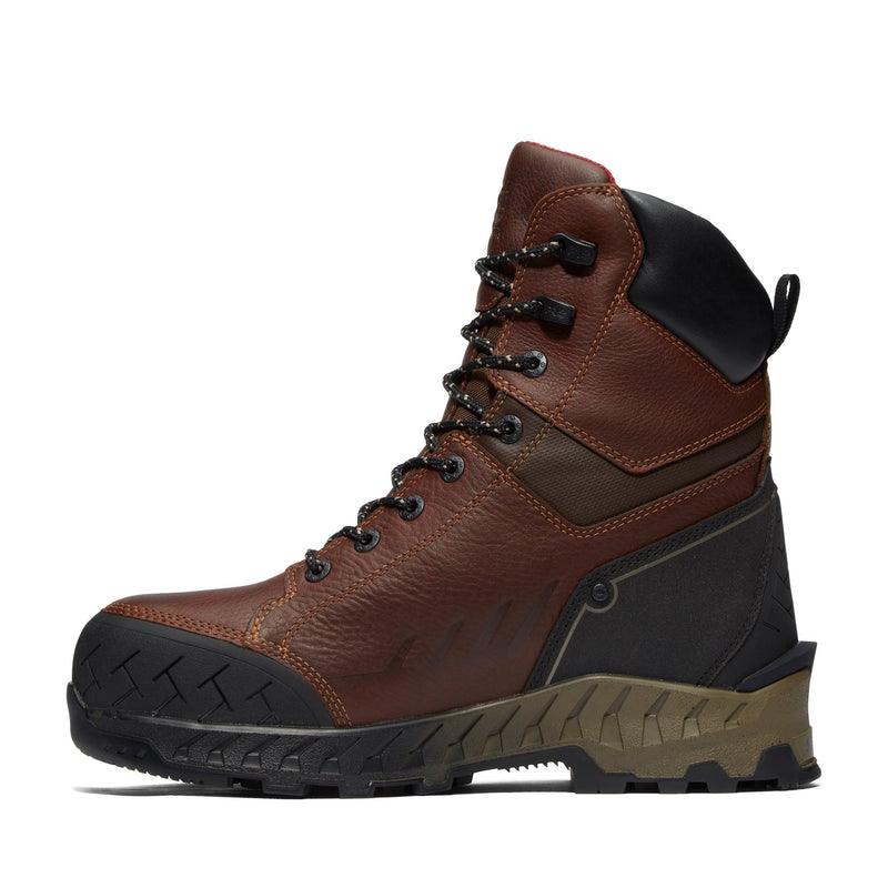 Cargue la imagen en el visor de la galería, Men&#39;s Work Summit 8-Inch Waterproof Insulated Composite-Toe Work Boot - Fearless Outfitters
