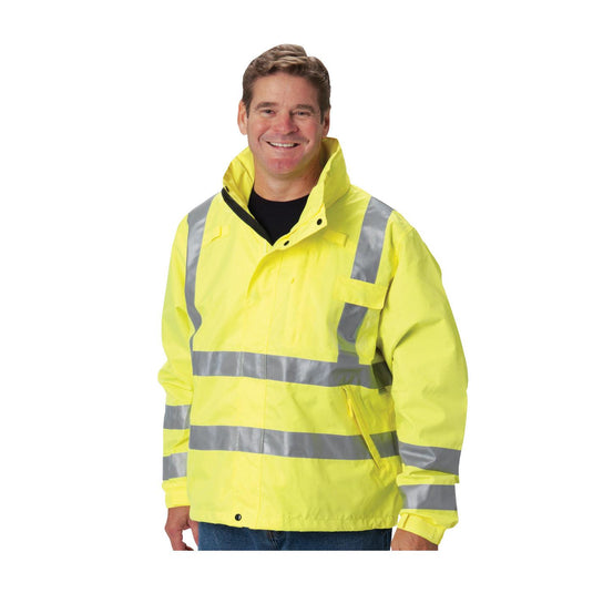 PIP VizPLUS ANSI Type R Class 3 Heavy Duty Waterproof Breathable Jacket - Fearless Outfitters