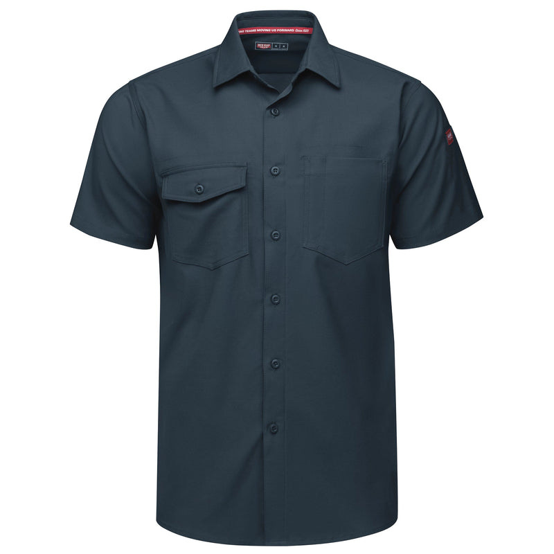 Cargue la imagen en el visor de la galería, Red Kap Men&#39;s Cooling Short Sleeve Work Shirt - Fearless Outfitters
