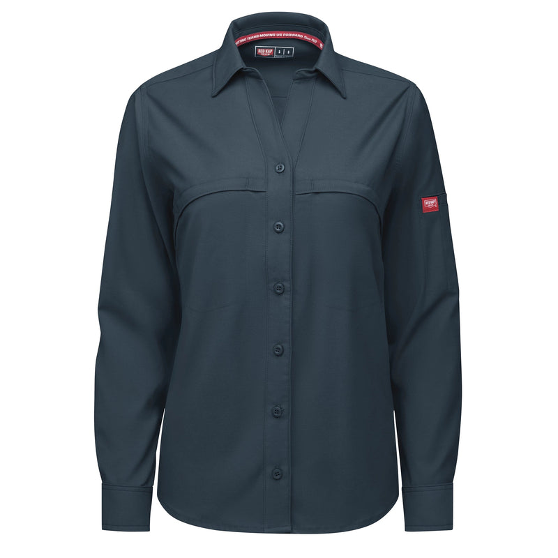 Load image into Gallery viewer, Red Kap Women&#39;s Cooling Long Sleeve Work Shirt - Fearless Outfitters
