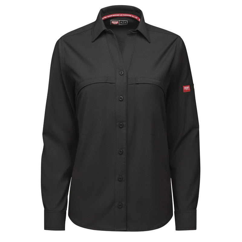 Cargue la imagen en el visor de la galería, Red Kap Women&#39;s Cooling Long Sleeve Work Shirt - Fearless Outfitters
