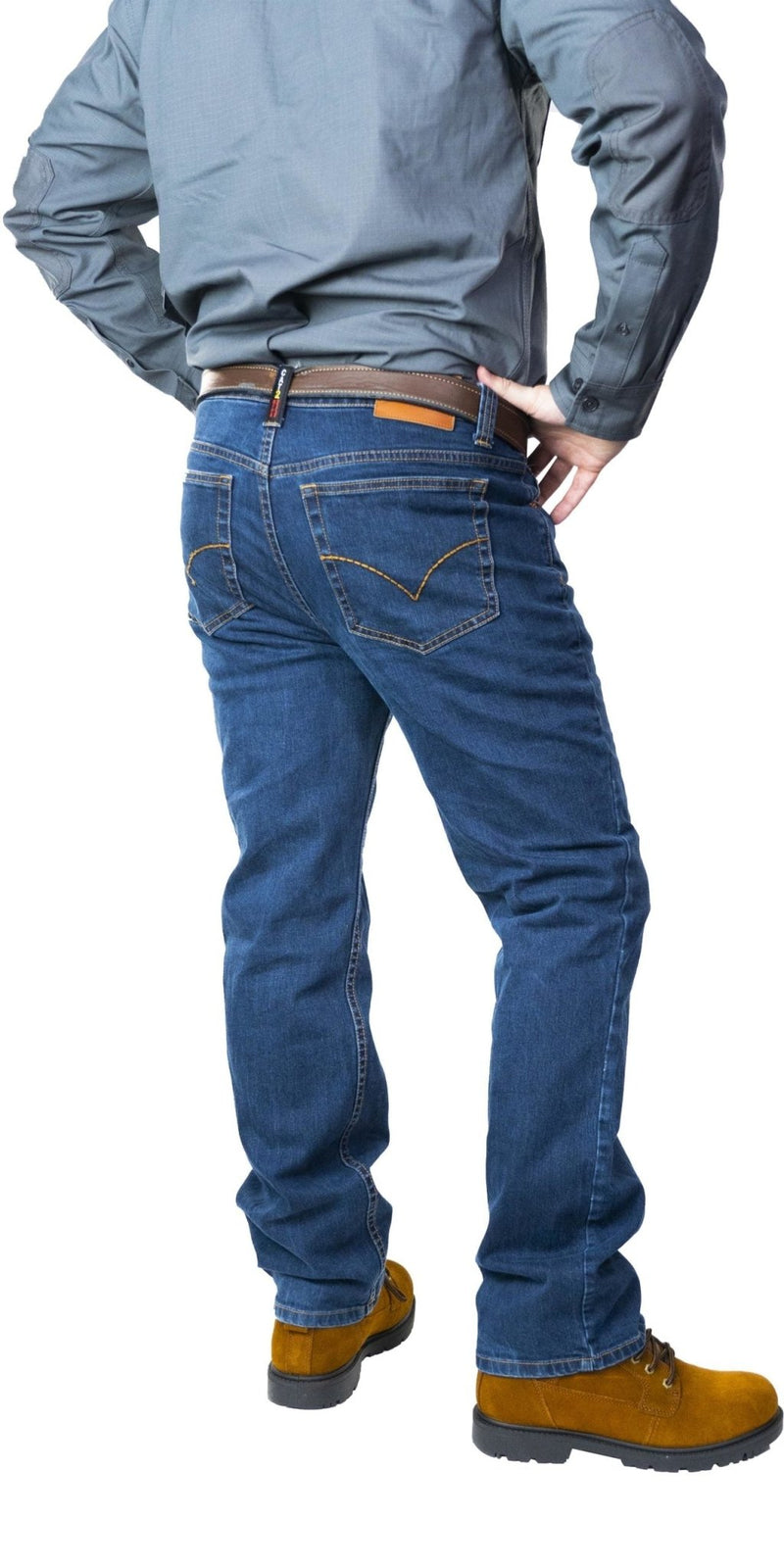 Load image into Gallery viewer, Stanco Classic Blue Denim FR JEANS - Fearless Outfitters
