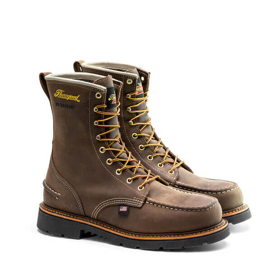 Thorogood 1957 Series Waterproof 8″ Crazy Horse Moc Toe Maxwear 90™ - Fearless Outfitters