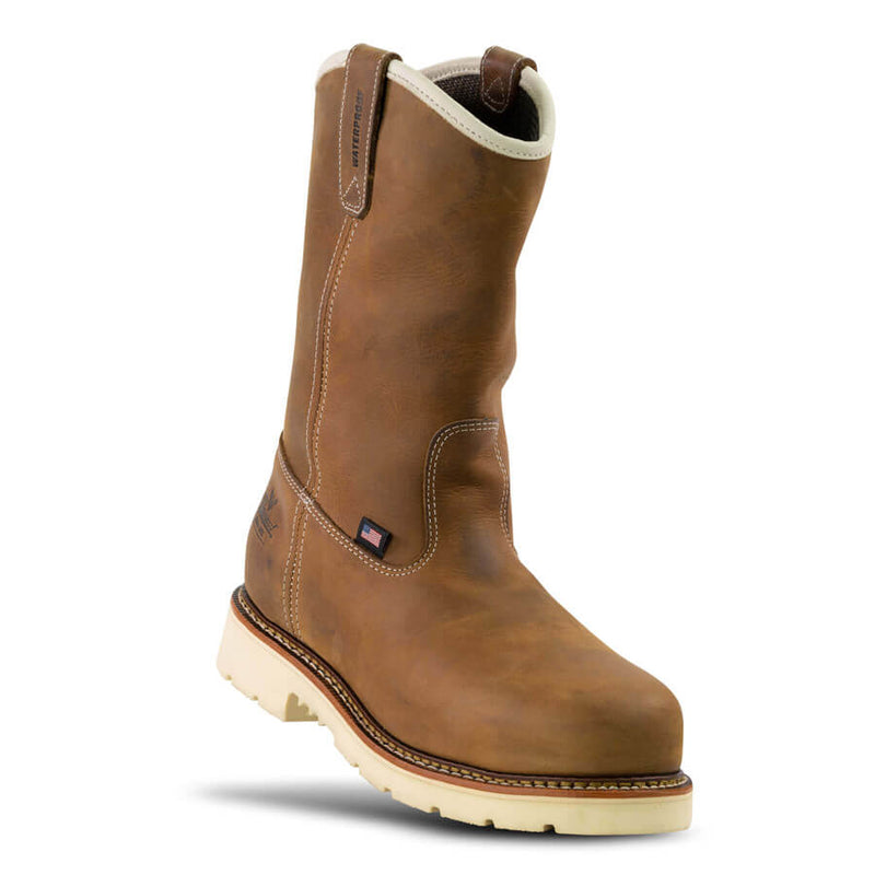 Load image into Gallery viewer, Thorogood American Heritage Waterproof 11″ Crazy Horse Safety Toe Pull-On Wellington - Fearless Outfitters
