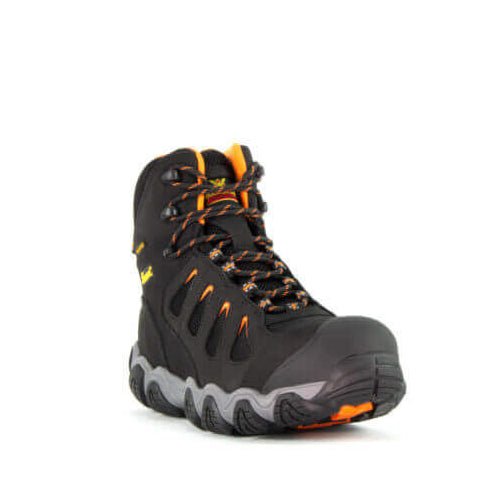 Thorogood Crosstrex Series Waterproof 6″ Black Safety Toe Hiker - Fearless Outfitters