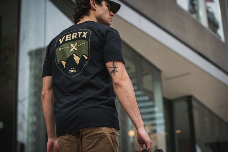 Cargue la imagen en el visor de la galería, Vertx® Tri-Mountain Shield Tee - Fearless Outfitters
