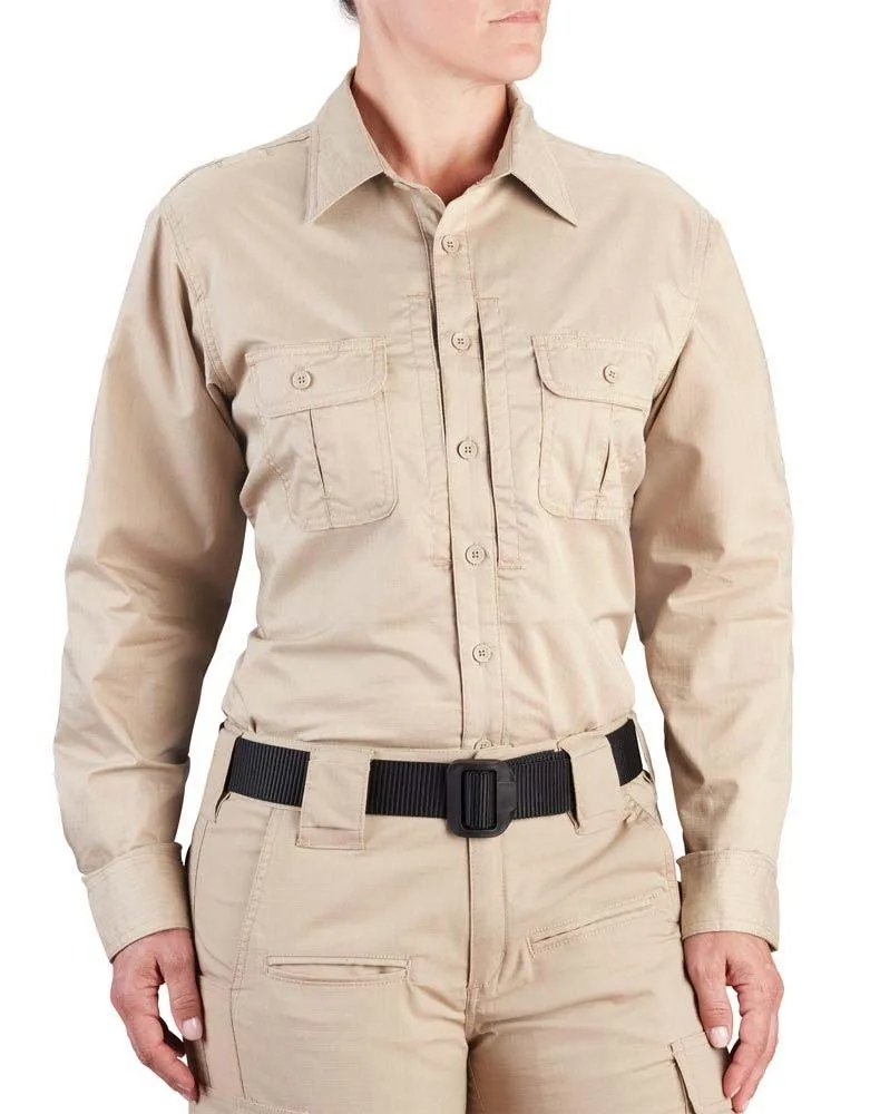 Cargue la imagen en el visor de la galería, Women&#39;s Duty Shirt - Long Sleeve - Fearless Outfitters
