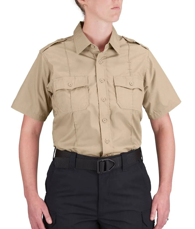 Cargue la imagen en el visor de la galería, Women&#39;s Duty Shirt - Short Sleeve - Fearless Outfitters
