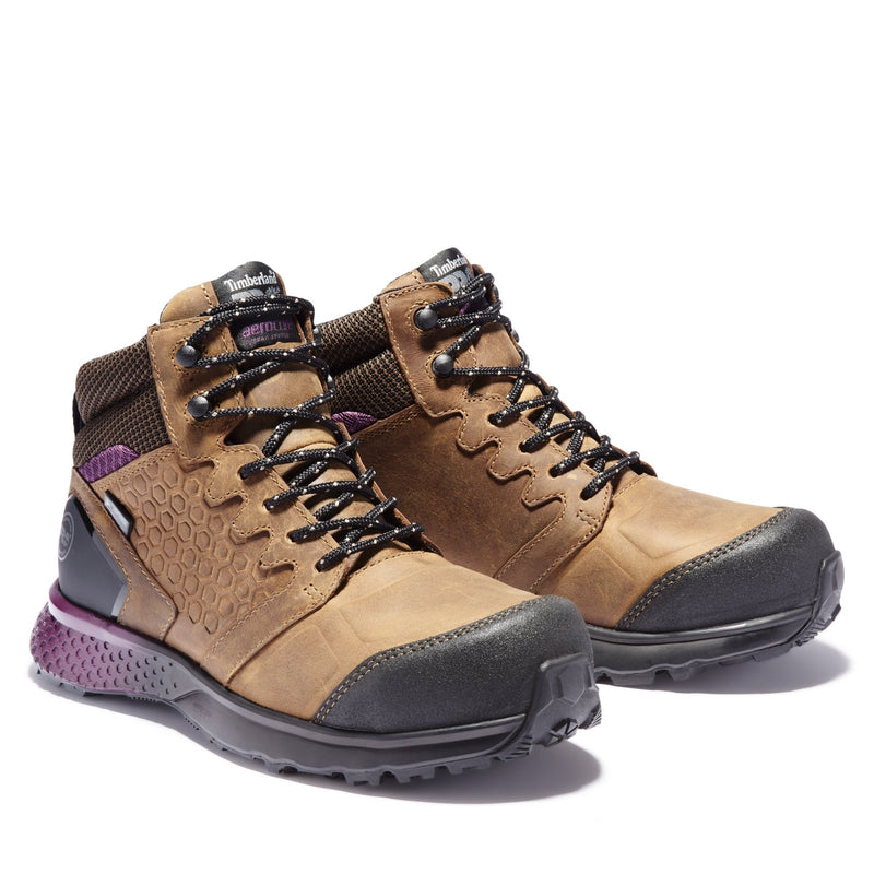 Cargue la imagen en el visor de la galería, Women&#39;s Reaxion Composite Toe Waterproof Work Sneaker - Fearless Outfitters
