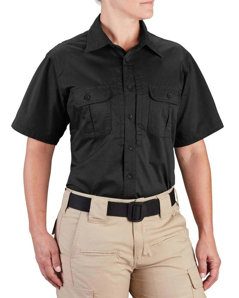 Cargue la imagen en el visor de la galería, Women&#39;s Summerweight Tactical Shirt - Short Sleeve - Fearless Outfitters
