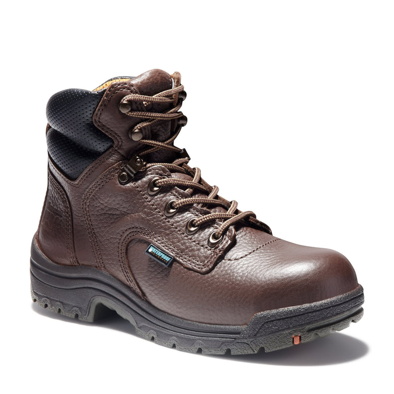 Cargue la imagen en el visor de la galería, Women&#39;s TiTAN 6&quot; Alloy Toe Waterproof Work Boot - Fearless Outfitters
