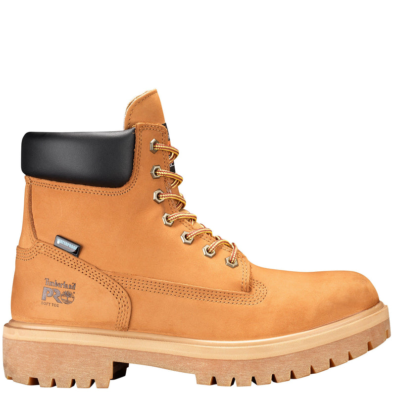 Load image into Gallery viewer, Men&#39;s Direct Attach 6&quot; Waterproof Soft Toe Work Boot - Wheat Nubuck
