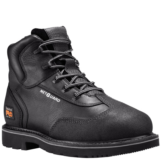 Men's Met Guard Steel Toe Work Boot - Black
